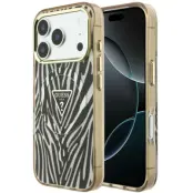 Guess IML Zebra Glitter MagSafe Case (iPhone 17 Pro Max/18 Pro Max)