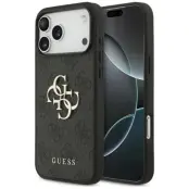 Guess iPhone 17 Pro Max Mobilskal 4G Big Logo - Svart