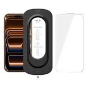 Härdat glas Skärmskydd För Apple iPhone 17 Pro Max med Installationsverktyg