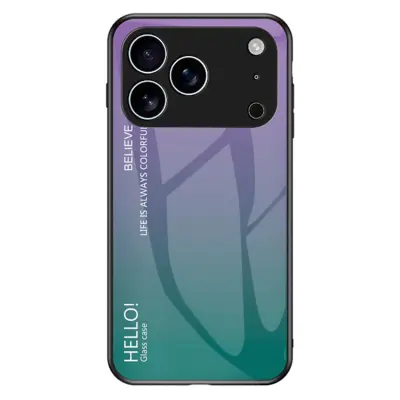 iPhone 17 Pro Max Mobilskal Anti-Scratch - Gradient Lila