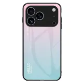 Mobilskal till iPhone 17 Pro Max Anti-Scratch - Gradient Rosa/Blå