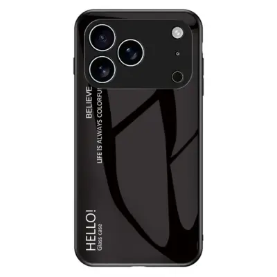 iPhone 17 Pro Max Mobilskal Anti-Scratch - Svart