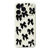 iPhone 17 Pro Max Mobilskal Bow Pattern Printing Straight