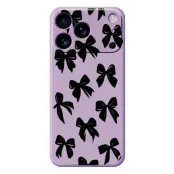 iPhone 17 Pro Max Mobilskal Bow Pattern Printing Straight