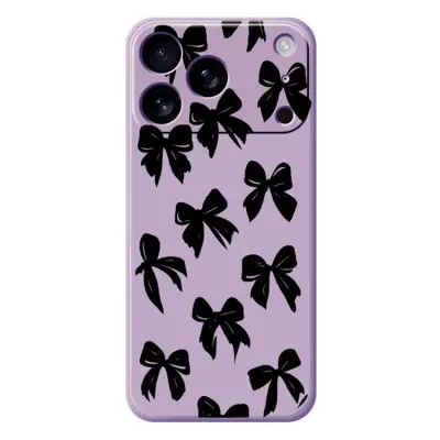 iPhone 17 Pro Max Mobilskal Bow Pattern Printing Straight