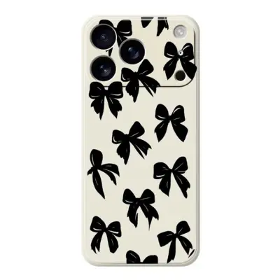 iPhone 17 Pro Max Mobilskal Bow Pattern Printing Straight