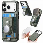 Mobilskal till iPhone 17 Pro Max Detachable korthållare - Grön