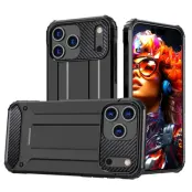 iPhone 17 Pro Max Mobilskal Hybrid Armor - Svart