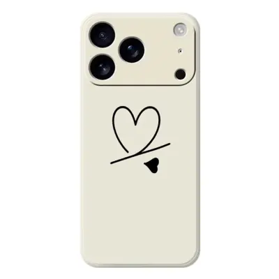 iPhone 17 Pro Max Mobilskal Love Pattern Printing Straight