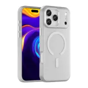 iPhone 17 Pro Max Mobilskal MagSafe Abrasive - Matte Vit