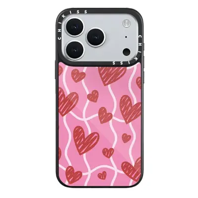 iPhone 17 Pro Max Mobilskal MagSafe Aluminium Silikon (Style R)