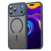 iPhone 17 Pro Max Mobilskal MagSafe Anti Drop - Blå