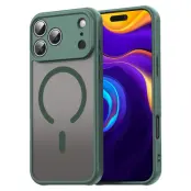 iPhone 17 Pro Max Mobilskal MagSafe Anti Drop - Grön