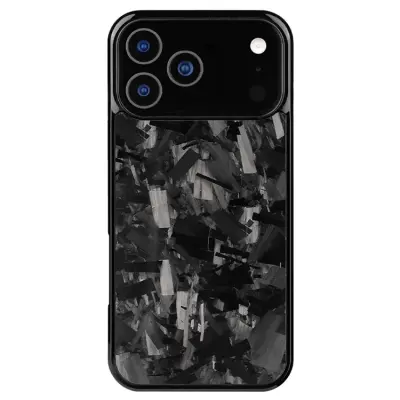 iPhone 17 Pro Max Mobilskal MagSafe Aramid Fiber Large Texture - Svart