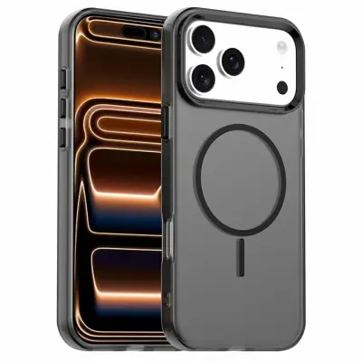 iPhone 17 Pro Max Mobilskal MagSafe Candy Color - Svart