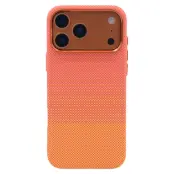 Mobilskal till iPhone 17 Pro Max Magsafe Carbon Fiber (Orange Woven)
