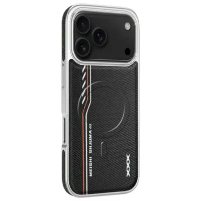 iPhone 17 Pro Max Mobilskal Magsafe Diamond Texture (Svart)