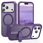 iPhone 17 Pro Max Mobilskal MagSafe Kickstand - Lila