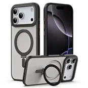 Mobilskal till iPhone 17 Pro Max MagSafe Kickstand (Svart)