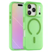 iPhone 17 Pro Max Mobilskal MagSafe Matte Translucent - Grön