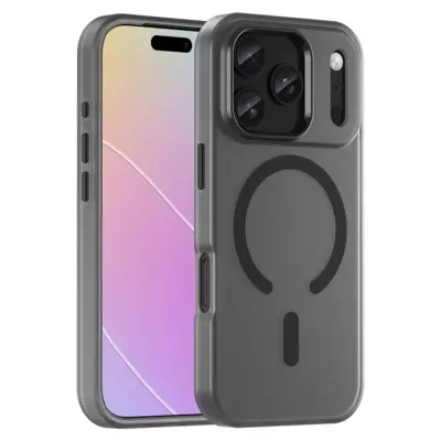 iPhone 17 Pro Max Mobilskal MagSafe Matte Translucent - Svart