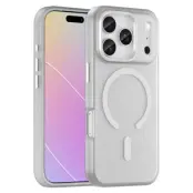 iPhone 17 Pro Max Mobilskal MagSafe Matte Translucent - Vit