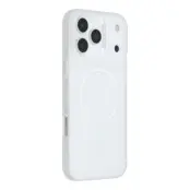 iPhone 17 Pro Max Mobilskal MagSafe med Glitter Lins Frame - Clear