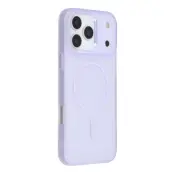 iPhone 17 Pro Max Mobilskal MagSafe med Glitter Lins Frame - Lila