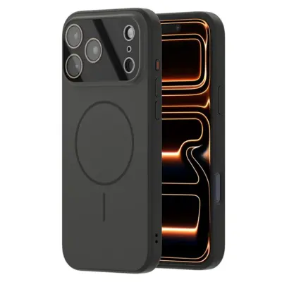 iPhone 17 Pro Max Mobilskal Magsafe Precise Cutouts (Svart)