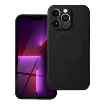 iPhone 17 Pro Max Mobilskal Magsafe Silikon - Svart