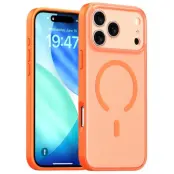 Mobilskal till iPhone 17 Pro Max MagSafe Skin Feel - Orange