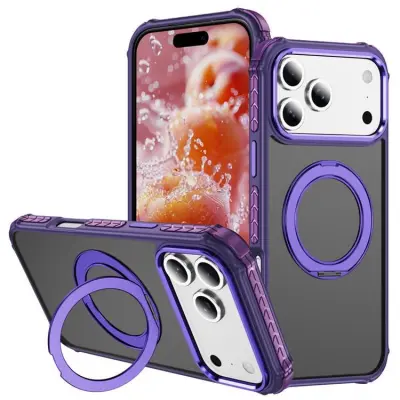 iPhone 17 Pro Max Mobilskal MagSafe Skin Touch - Lila