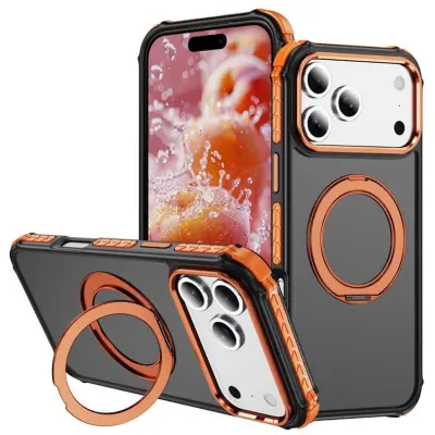 iPhone 17 Pro Max Mobilskal MagSafe Skin Touch - Orange