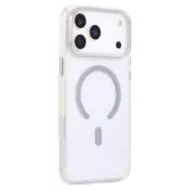 Mobilskal till iPhone 17 Pro Max MagSafe Texture Frame - Grå