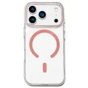 Mobilskal till iPhone 17 Pro Max MagSafe TPU + PC - Rosa