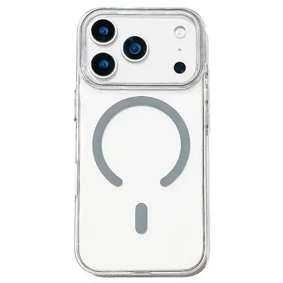 iPhone 17 Pro Max Mobilskal MagSafe TPU + PC - Grå