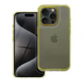 Mobilskal till iPhone 17 Pro Max Matrix Clear - Gul