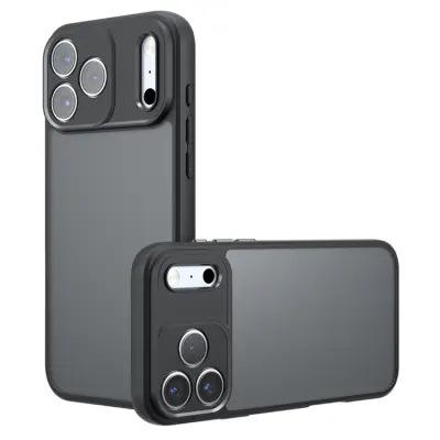 iPhone 17 Pro Max Mobilskal Matt Drop Proof - Grå