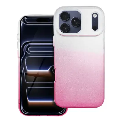 iPhone 17 Pro Max Mobilskal Shining - Transparent/Rosa