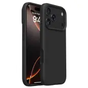Mobilskal till iPhone 17 Pro Max Silikon Microfiber Lining Liquid