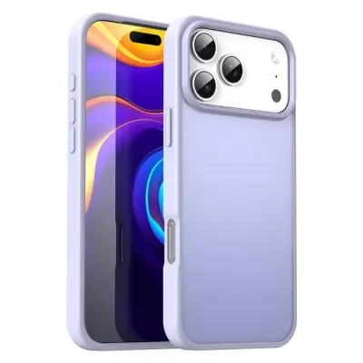 iPhone 17 Pro Max Mobilskal Skin Touch Matte - Lila (Lavendel Lila)