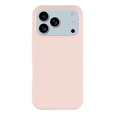 iPhone 17 Pro Max Mobilskal Solid Silikon Shockproof - Rosa