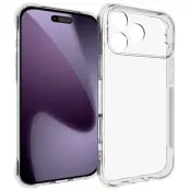 iPhone 17 Pro Max Mobilskal TPU Non-Slip - Transparent