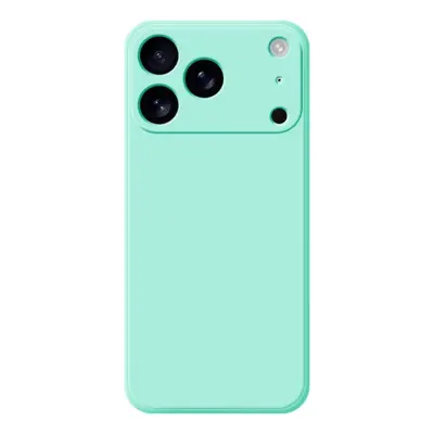 iPhone 17 Pro Max Mobilskal TPU Straight Edge - Ljus Cyan