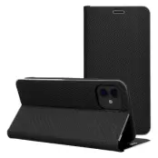 iPhone 17 Pro Max Plånboksfodral Luna Carbon - Svart