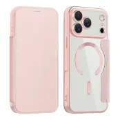 iPhone 17 Pro Max Plånboksfodral Magsafe RFID Blocking - Rosa