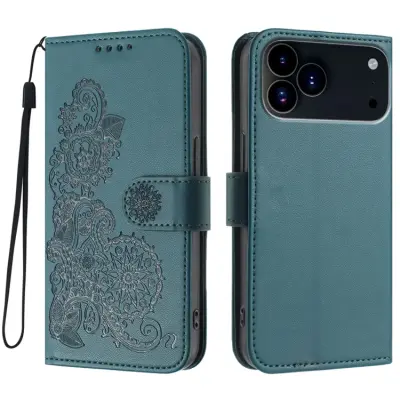 iPhone 17 Pro Max Plånboksfodral Mandala Flower