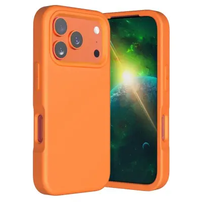 iPhone 17 Pro Max Mobilskal Shockproof EVA - Orange (Orange)