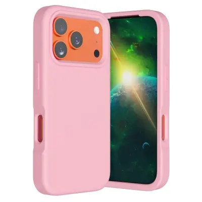 iPhone 17 Pro Max Mobilskal Shockproof EVA - Rosa (Ros)