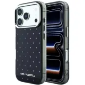 Karl Lagerfeld IML Rhinestones Logo Case (iPhone 17 Pro Max/18 Pro Max) - Vit